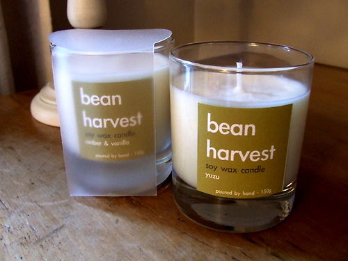 Hand made scented soy wax candles in glass and tins. lemongrass & lime, cucumber & wasabi, orange & cinemon, fig & casis,