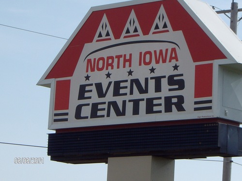 North Iowa Event Center AKA North Iowa Fair in Mason City. We are Changing and hope that all the fans of the area both business and personnel will support it.