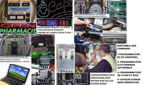 salemkerman's profile picture. PROGRAMMATEUR DE PIC EEPROM ET FLASH BIOS POUR DEMO HD BIOS PORTABLEELECTRONIQUE AUTOMOBILE PIC ENSEIGNE LUMINEUSE