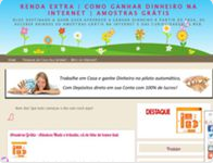 Blog destinado a quem quer Aprender a Ganhar Dinheiro a partir de Casa, de receber Brindes ou Amostras Grátis na Internet e das Curiosidades da Web.