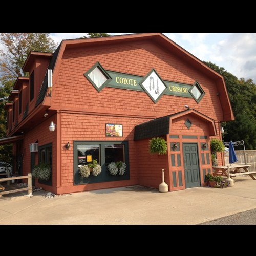 coyotecrossing1's profile picture. Nestled on 50 acres of beautiful property 12 miles west of Cadillac, MI .Great spot for snowmobiling, skiing, fishing, reunions, getaways, good food, relaxing