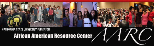 The African-American Resource Center at Cal State Fullerton is where students can connect & pursue scholarship. Come on down to H-222! Hours: M-Thur 9am - 7pm