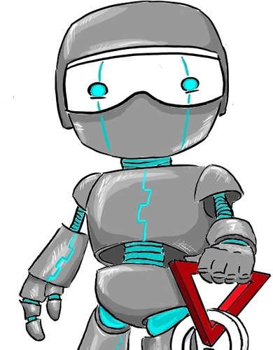 Mascot of Mitty Robotics TKO from San Jose, CA  FRC  Team #1351