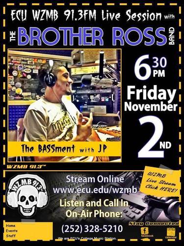 Group of #ECU students whose music can only be described as a crazy good time. brotherrossband@gmail.com Fb/Tumblr/Insta: @brotherrossband Sponsored by @ECUENT