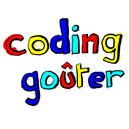 Un rendez-vous où enfants et parents s’amusent a programmer ensemble. C’est un goûter, donc on y mange aussi des gâteaux et des bonbons !