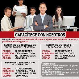 Empresa líder en capacitaciones profesionales
fono:2397061  Luis Urdaneta 1700 y Esmeraldas
info@captax.com.ec