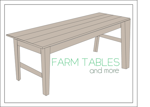 San Diego County Farm Tables & Benches for Weddings & Events!