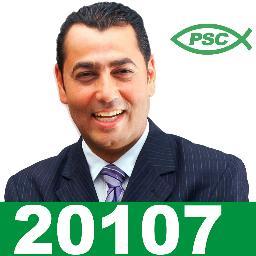 Pastor e Vereador do PSC pelo 2º mandato em Belo Horizonte. Presidente da Comissão de Meio Ambiente e Política Urbana.