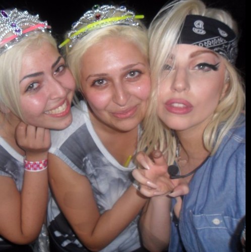 Gaga invited me on stage on 09-18-12 durring Princess Die!