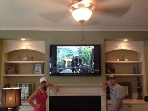 Home theater system installation, flatscreen TV wall mounting, home entertainment, projector movie screen installer Charlotte, NC http://t.co/3yKnQ9Yh