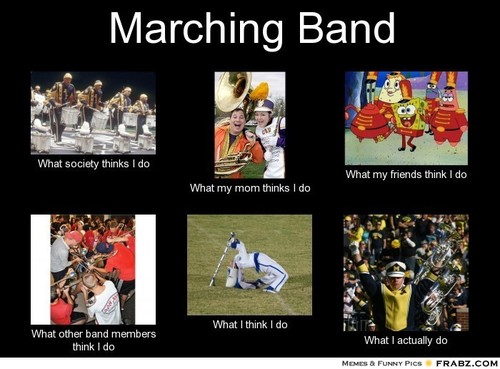 We all have a love-hate relationship with band. Mostly hate.
