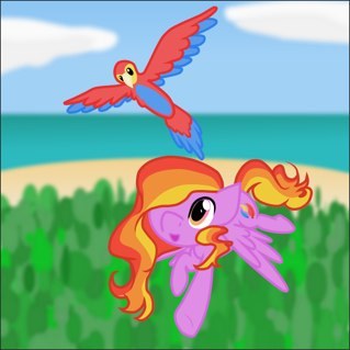 Younger sisters are @mlpFlitterheart and @mlpCrystalheart. i like a pony named @MylittleSTyler. ((IMAGE FOUND ON GOOGLE!))