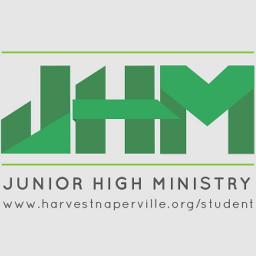 The Junior High Ministry of Harvest Naperville. We meet Wednesdays from 7-8:30pm in 3North.