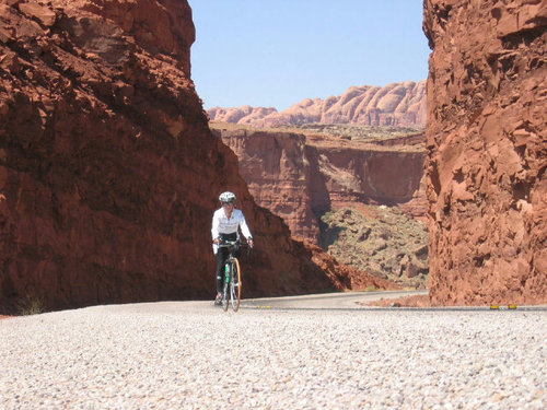 'Veteran cycling fundraiser'. Better half of the inspirational Jane Tomlinson CBE
