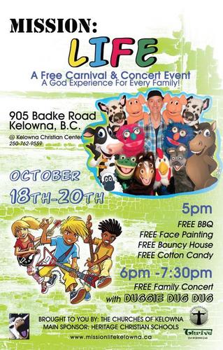 missionlifekel's profile picture. Free Carnival and Concert Event for Families October 18, 19 & 20