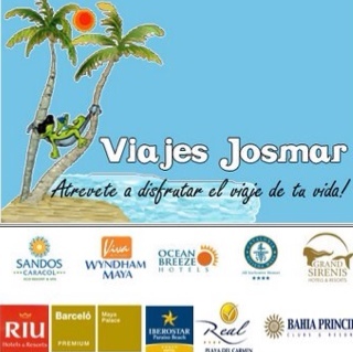 ¡Atrévete a disfrutar el viaje de tu vida! Aquí encontraras las mejores promociones. Tel (985) 856 05 65/ sin costo 01800 83 816 65 viajes_josmar@hotmail.com