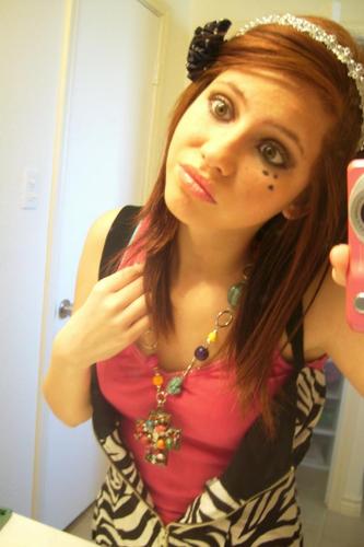 im just an 18 year old girl who likes to have a good time;) follow me if you think im hot:) 
boys, don't be afraid to message me