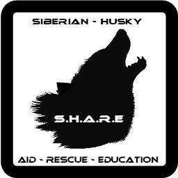 Share Rescue is a non profit Husky rescue in UK, helping Huskies and their crosses find new forever homes.