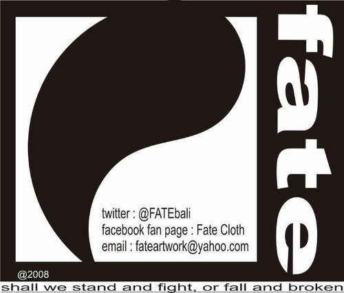 visit us on facebook fanpages to see our product release
http://t.co/4qErkd5lkl .
email : fateartwork@yahoo.com