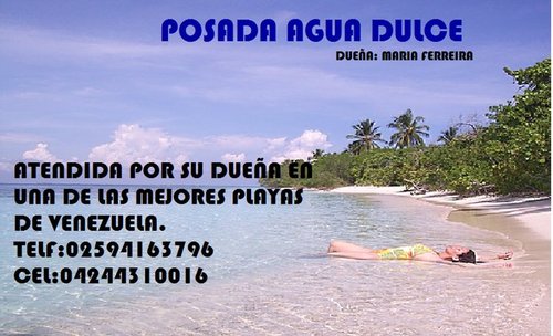 POSADA AGUA DULCE UBICADA EN CHICHIRIVICHE VENEZUELA FALCÓN NUESTRA POSADA BUSCA BRINDAR EL MEJOR SERVICIO A LOS VISITANTES TENEMOS LOS MEJORES PRECIOS..