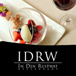 IDRW - In Den Rustwat | Oranjerie | http://t.co/t69wbzU1 | 010-4134110 | Het restaurant is te volgen op @IDRWrotterdam.