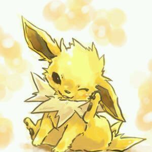 Hi I am Spark The Jolteon! Trainer: @Volkner_Leader #Female ♥~My Amazing BoyFriend @_SandSlash_~♥ Moves: ThunderBolt, Attract, Shadow ball, And Quick Attack.