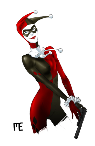 si sabes quien es Harley... sabrás como soy...solo que sin el señor J. histérico a mi lado^^  desquiciada, divertida, juguetona...peligrosa cariñosa XD