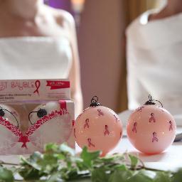 These Christmas baubles will be the first of a collection. The Baubles are packaged as breasts in a bra! In partnership with The Pink Ribbon Foundation.