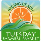 The Pacific Beach Farmers’ Market is open year-round on Tuesdays from 2 pm - 7 pm