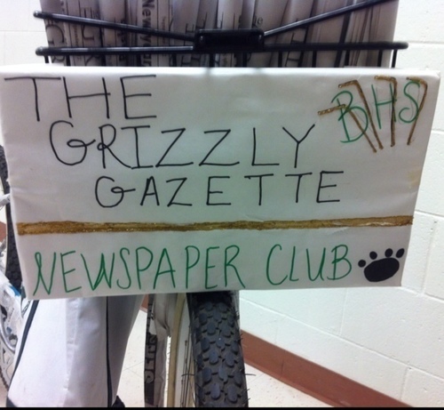 Official twitter for BHS newspaper, Grizzly Gazette.