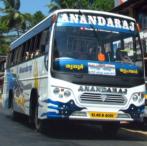 Anandaraj_Bus's profile picture. Anadaraj Bus Service is one of the major Private Bus Operator in Kerala, India.