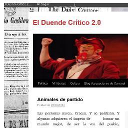 Blog periodístico sobre política, cultura, carnaval,  literatura y deportes. Gestionado por @AngelyEspinola.