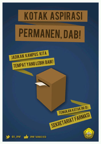 Aspirasimu, Aspirasiku, Aspirasi kita semua | Farmasi Universitas Sanata Dharma Yogyakarta
