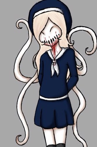 Hello. I am Slendermans youngest daughter, I'm much different but the same as my father. But don't worry i won't hurt you. Maybe...