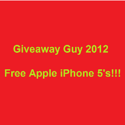 Free Apple iPhone 5's on a regular basis must follow, retweet, sign up and complete an offer on my website.