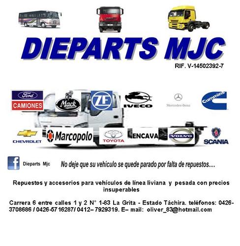 Venta al detal y al mayor de repuestos para automóviles de linea pesada y liviana