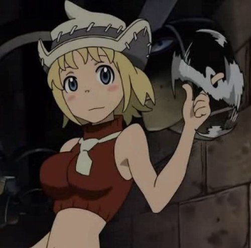 PWOW PWOW! I'M PATT! I'm a gun! [points] Kidd is my meister: @ReapingSymmetry Liz is my big sis: @_LizThompson_  What noise do giraffes make? [#RP] [#SoulEater]