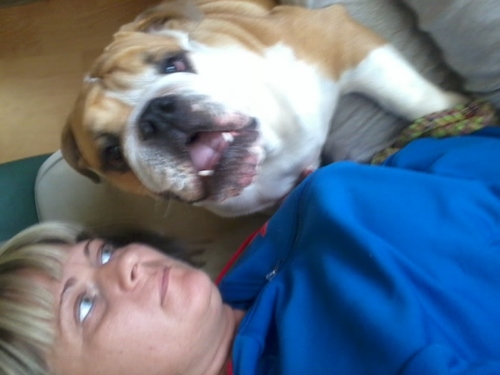 loves my Bulldog Tallulah Mae :)