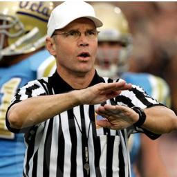 I am a Pac-12 football official. You can call me Jay, but most people call me the Glasses Ref.