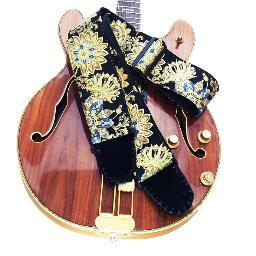 I make handmade custom guitar straps, unique, creative, one-of-a-kind.