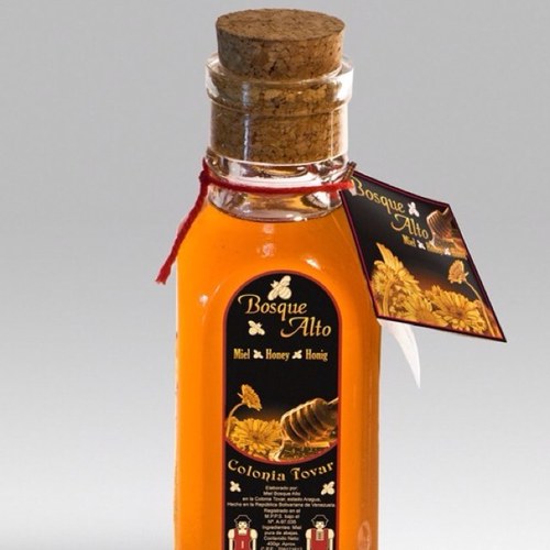 Miel Bosque Alto es un producto artesanal elaborado en la Colonia Tovar