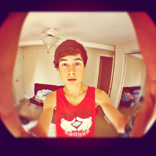 Anyone can tell you you're pretty, but you get that all the time. I know you do.