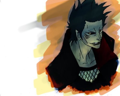 Please fuck around, pay attention when I'm pissed, shark faced monster swordsman of the Mist.