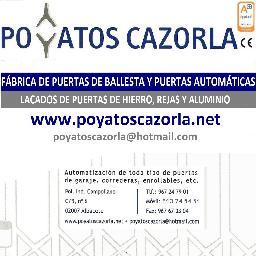 Mas de 30 años de experiencia en el sector de carpintería metálica, fabricantes de puertas automáticas y de ballesta además de una planta de lacado. 967247901