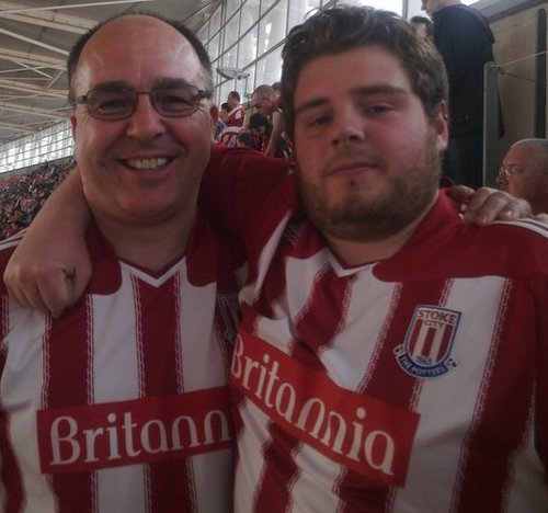 Stoke City, M.J, Beer, Friends & Family.