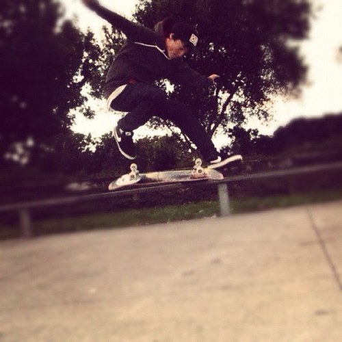 Skateboarding 
 Follow back ❕❕❕a