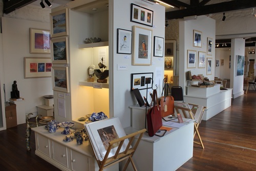 The Waterfront Gallery showcases the best artists and craft workers in West Wales. Set in a beautiful restored sail loft in Milford Haven Docks, Pembrokeshire.