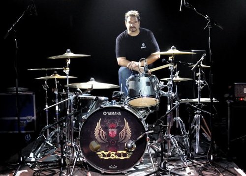 Drummer for legendary band Y&T. Hire Mike to play on your project or take lessons all online or in person, go to http://t.co/bqVjxd22