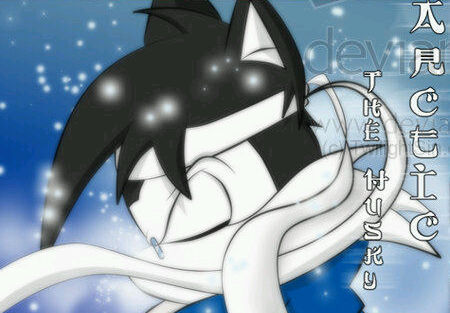 The name arctic the husky,I'm the brain of the marks now leave me be.