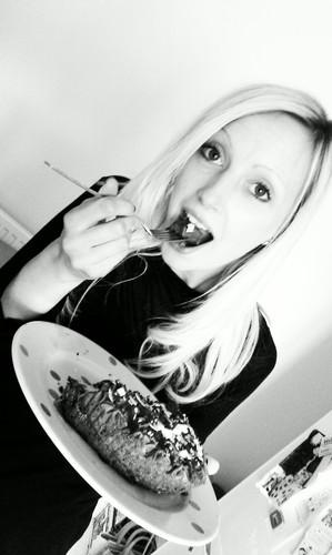 I survive mainly on chocolate and beer.